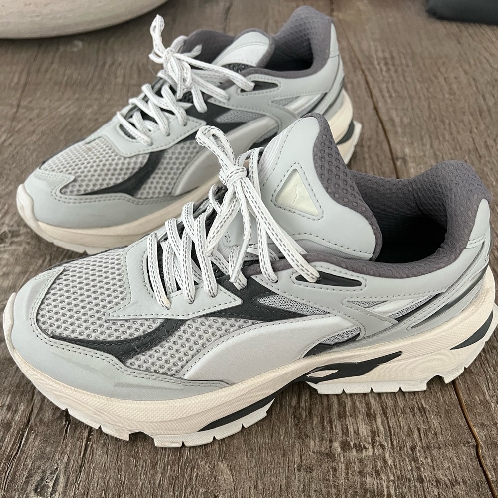 Puma x Free People Light Gray Sneakers